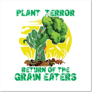 PLANT TERROR! Vegan Posters and Art